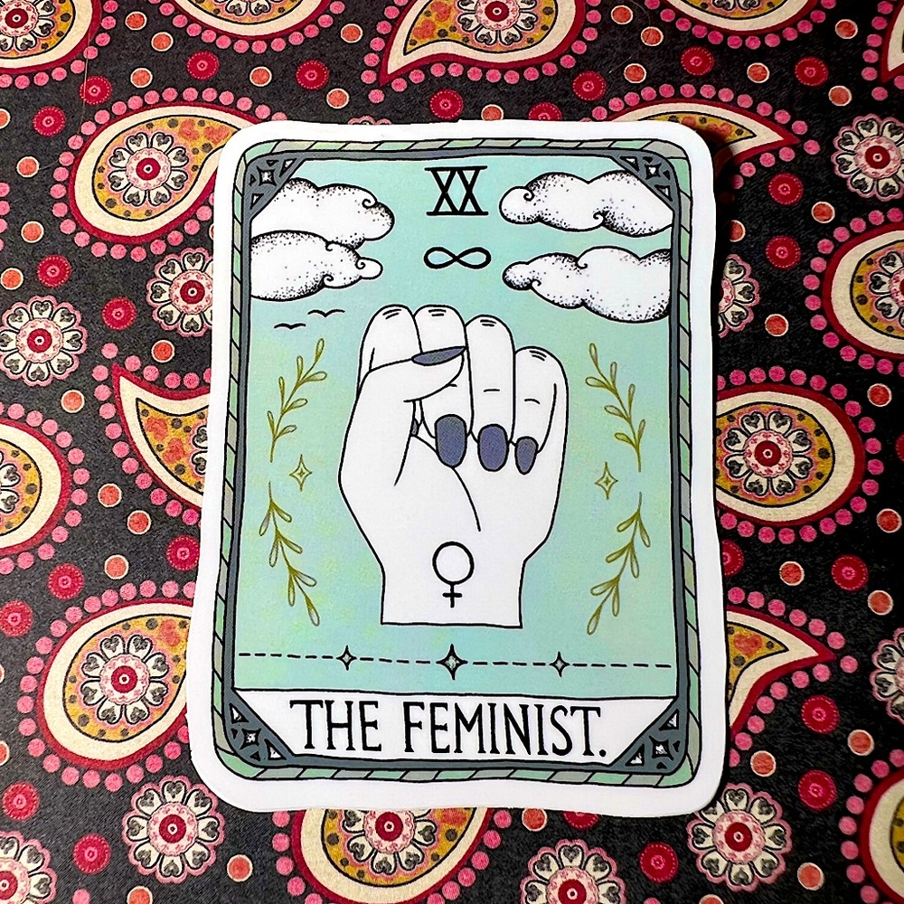 The FEMINIST Tarot Witchy Spiritual Light Worker Magick Occult Tarot Fortune